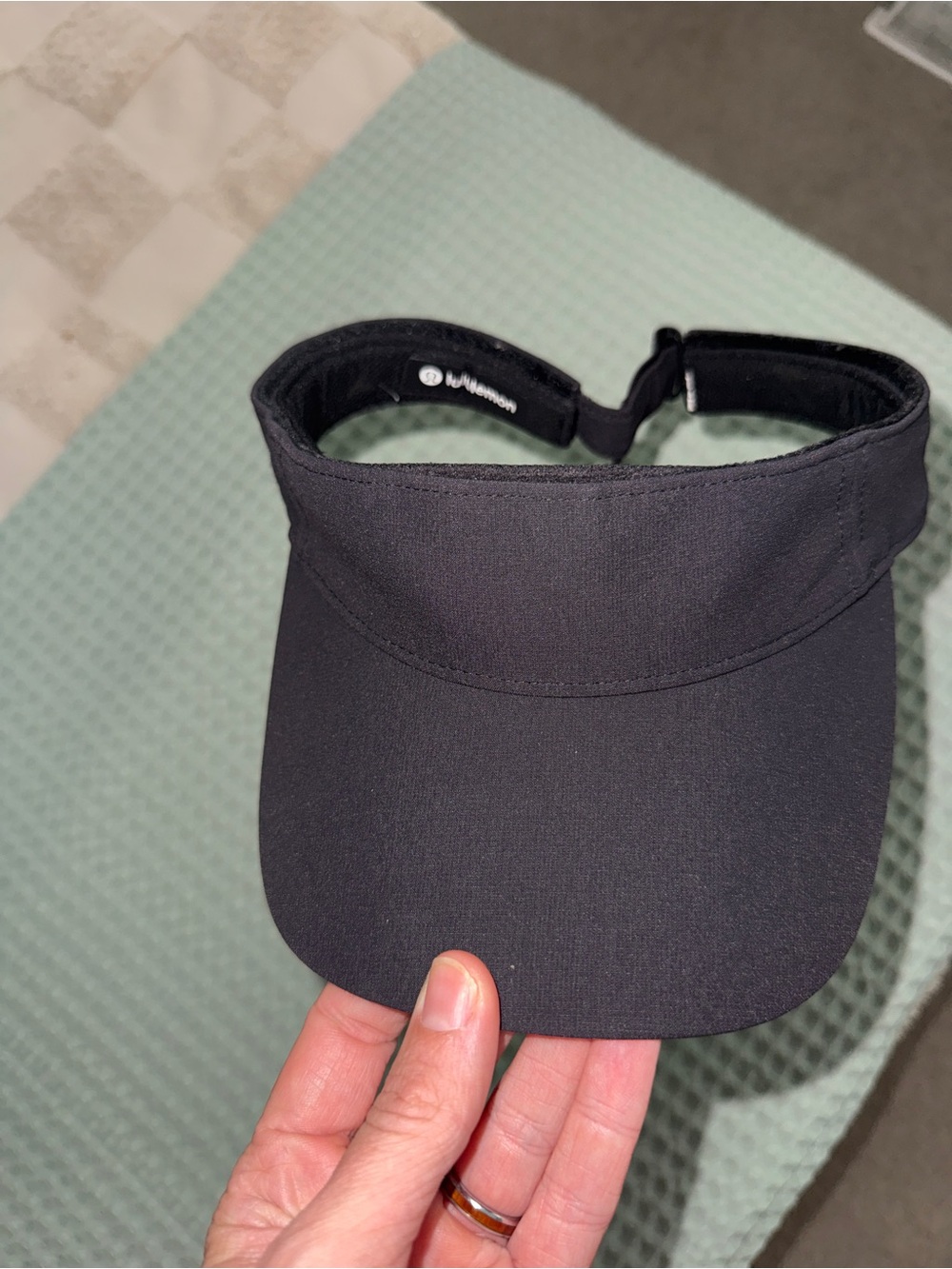 lululemon athletica Black Performance Visor